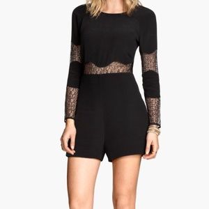 H&M long sleeve romper